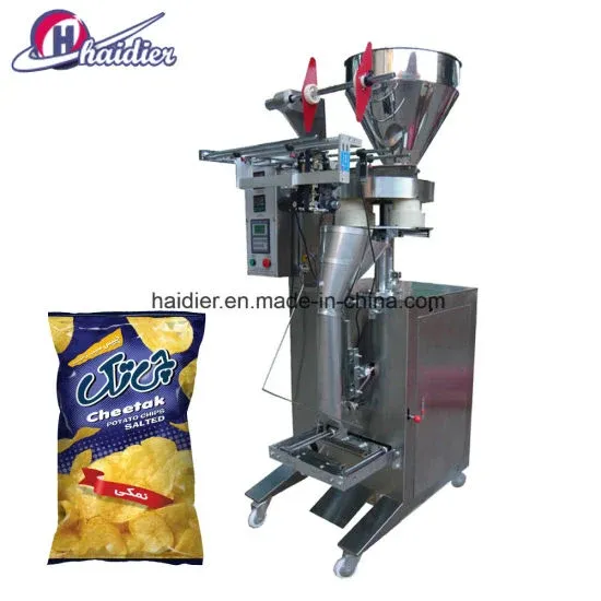 Automatic Commercial Sachet Packing Machine Price/ Plantain Chips Packing Machine