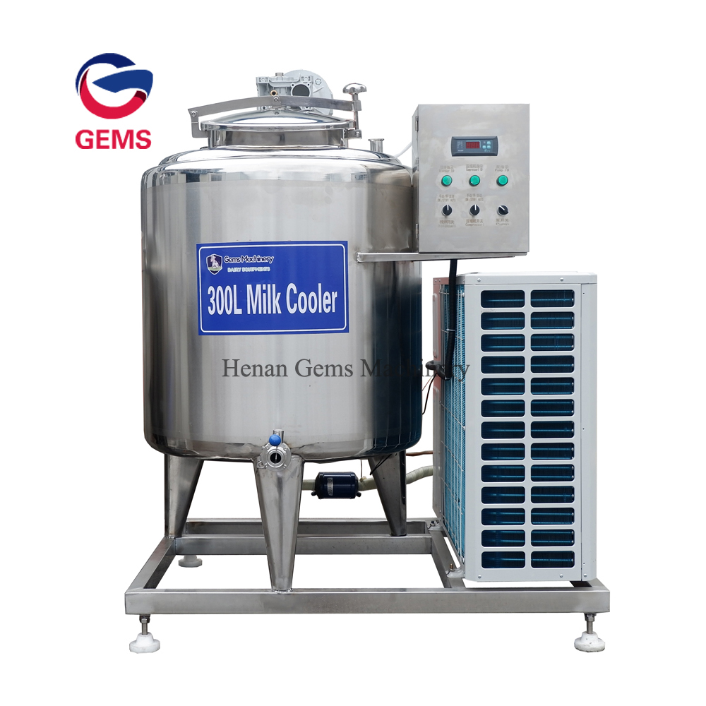 Horizontal Cooling Milk Tank Milk Chilling Machine