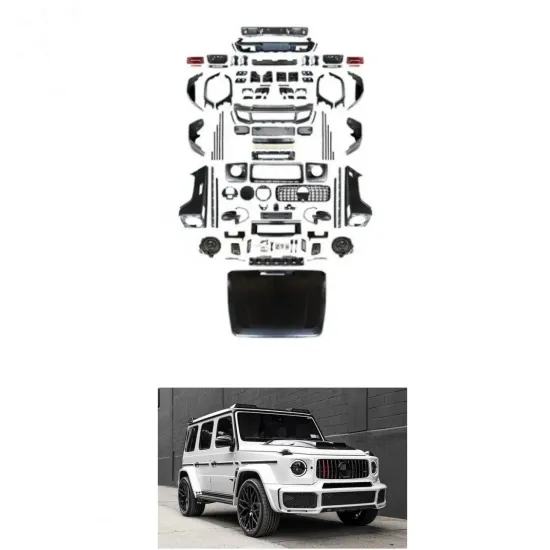 Benz G Class W463/W464 2004+ Brabus Front & Rear Bumpers Kit with Grille and Lights