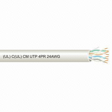 CAT6-plenum (UTP) LAN Cable, Perfect for High-bandwidth Connections