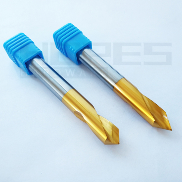 HSS Co CNC Center Spot Drill Bits 60° 90° 120° for Stainless Steel Drilling and Chamfering