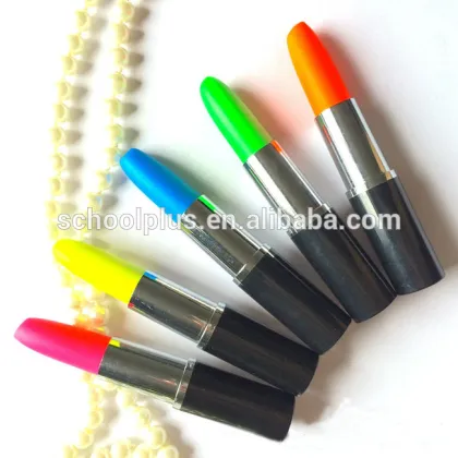 Lipstick shape highlight pen