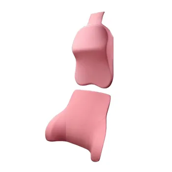 Universal Car Seat Cushion with Neck Protector and Memory Cotton Headrest for Lumbar Support