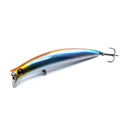 AOCLU Floating Lure 110mm Topwater Lipless Minnow Lure for Sea Bass & Trout