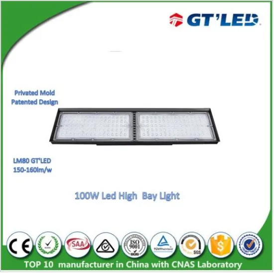 100W Linear High Bay Light Led 11000lm Output for Warehouse