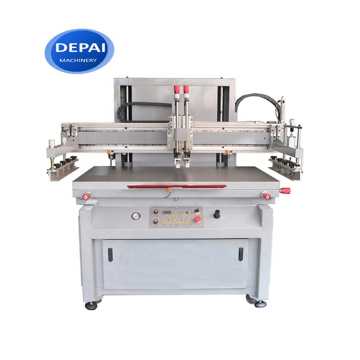 Semi-automatisch 1-kleuren blad-tot-blad schermdrukmachine te koop