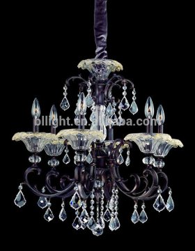 2015 chandelier black bronze pendant lamps glass