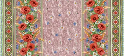 Pvc Printed fitted table covers Table Linens London