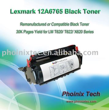 Toner Cartridge for Lexmark T620/T622/X620 Series