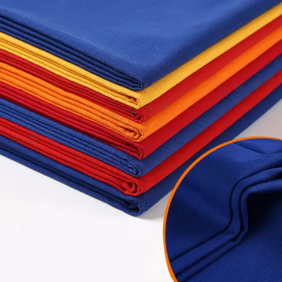 Hot Sale Wholesale 65/35 TC Twill Woven Polyester Cotton Fabric for Work Clothes
