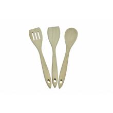 Wooden 3 Piece Cooking Utensils Set