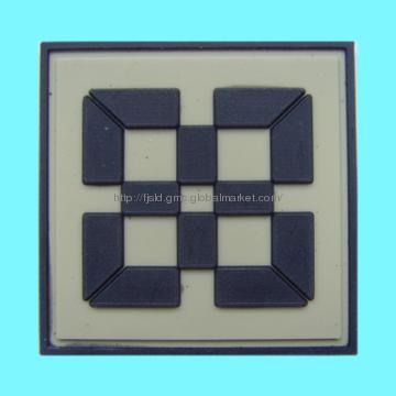 Hot sale rubber label for hat