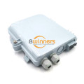 Scatola di giunzione in fibra ottica per esterni con splitter PLC 1x8