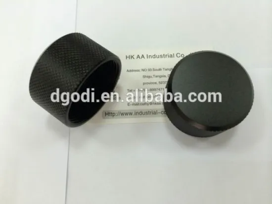 Custom Aluminum Rotary Knob for Metal Processing Machine