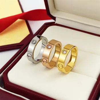 Stylish Luxury Silver Rhinestone and Diamond Rings: Trendy Designs in Gold and Stainless Steel for 2023