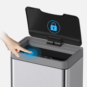 โรงงาน Direct Sensor Sensor Bin สำหรับขยะในร่ม - Elektrische Prullenbak