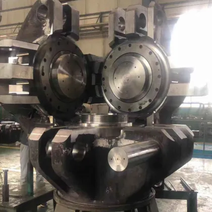 Huanghe Whirlwind Six Cylinder Synthetic Diamond Hydraulic Cubic Press  Diamond press