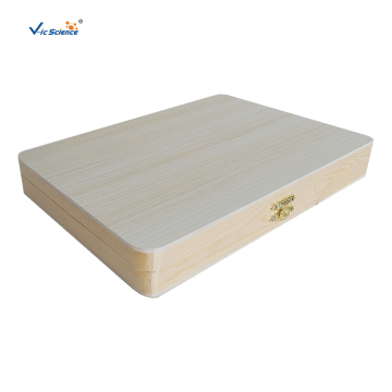 100 PCS Wooden Microscope Slide Box