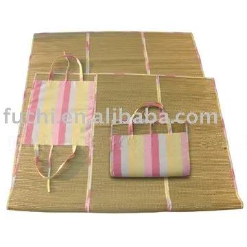 Straw Beach Folding Mattress
