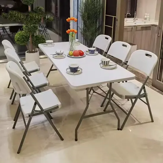 Portable Folding Dining Table for Garden Parties and Events