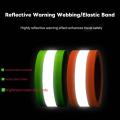 সুরক্ষা পোশাকের জন্য টেকসই প্রতিফলিত ইলাস্টিক ব্যান্ড