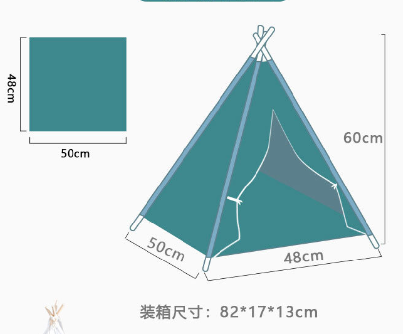 Pet Tent Bed Details 2