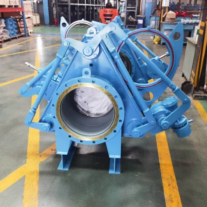 DN500 Lind Blind Valve for Technical Gas Applications