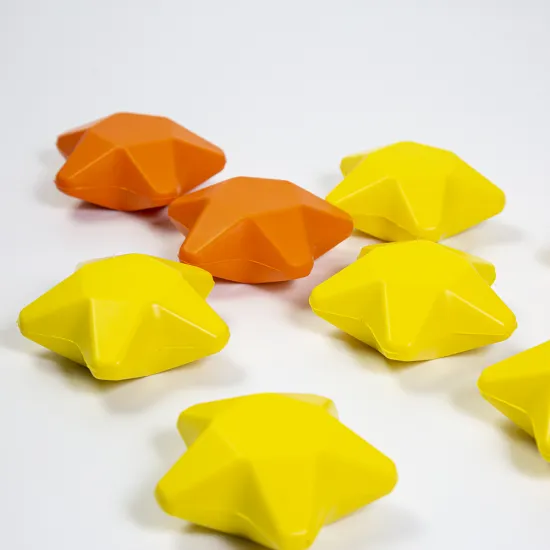Custom Logo PU Foam Star Shaped Stress Ball - Promotional Gift