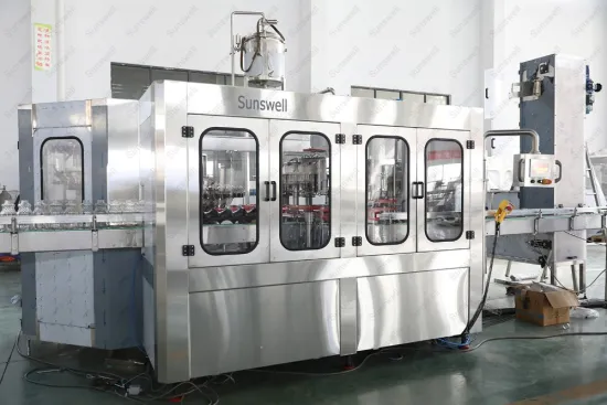 Full Automatic Rinsing-Filling-Capping Bottling Production