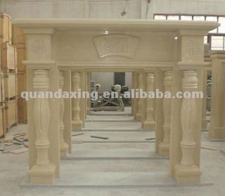 Modern Mantel Fireplace