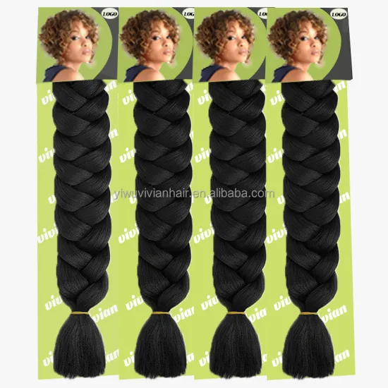 Vivian Hair Larger Stock: 165G, 82 Inch Synthetic Ombre Jumbo Braiding Hair