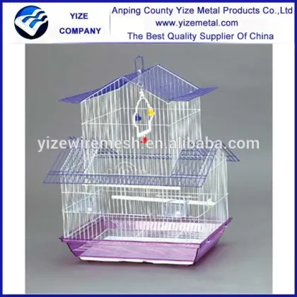gold color bird cage 37X28X57cm /Golden Horizontal Wired bird cage 30X23X39cm