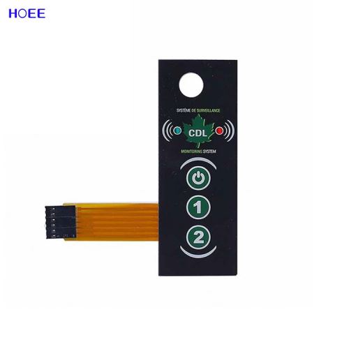 Membrane Switch With Led  custom FPC flexible front control customized control panel Manufactory