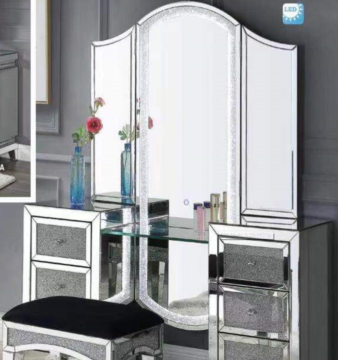 Mirror dressing table for powder room