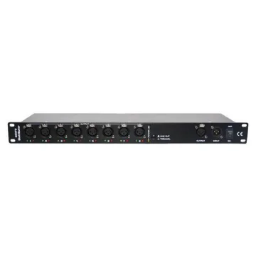 8-Way DMX Distributor with Single Input