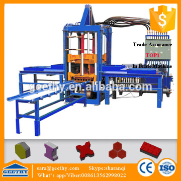 QTF3-20 Paving Block Making Machine Type and Cement Brick Raw Material concrete block machine