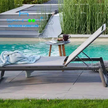 Contemporary All-Weather Luxury Pool Sunbeds