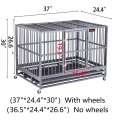 Large Dogs Cage with Lockable Wheels