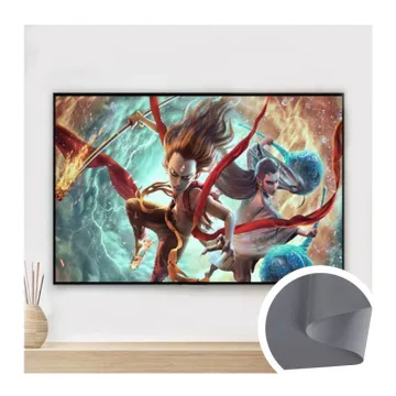 High-Gain Projection Fabric for Home Cinema: 1.05M, 1.35M, and 1.65M Screen Sizes
