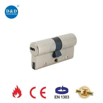 Brass Dimple Key Profile Euro Lock Double Cylinder
