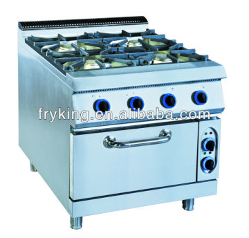 4 burners gas cooking range with electric or gas oven(OH700-TQ-4)