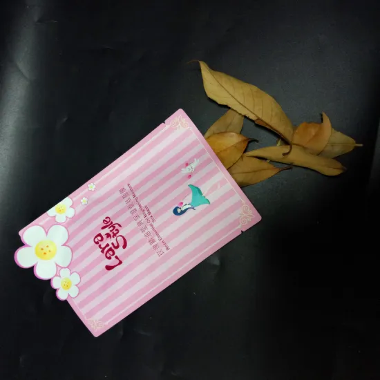 3 Sides seal Mask Bag For Packaging