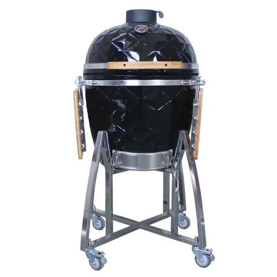 Auplex Diamond Kamado 22 29 Inch BBQ Charcoal Ceramic Smoker barbecue Grill