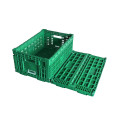 Caixa de movimento plástico dobrável para rotatividade e armazenamento