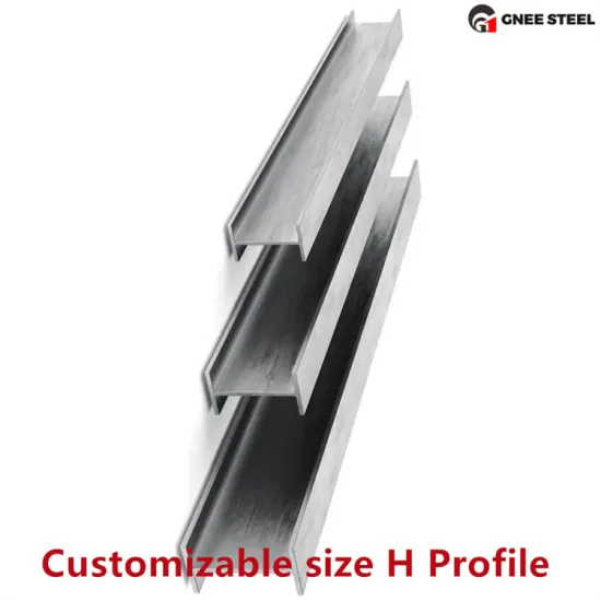 Complete Type ASTM A572 S235 S355 Customizd Carbon Steel Structure Steel H Beams