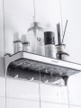 Wall-Mounted Adhesive Shower Caddy - No Drilling Required