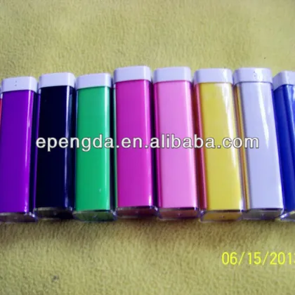 lipstick 2600mah mobile power supply,2600mah mobile power supply for iphone 4s,portable backup mobile phone power supply 2600mah