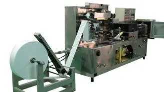 Economy Monolithic Wet Wipes Machine / Wet Tissue Packing M