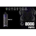 Flavors incroyables 8000puffs jetables