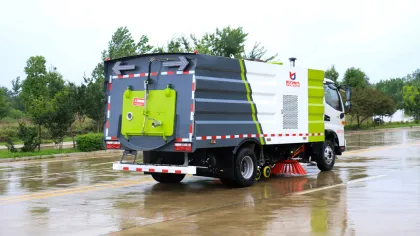 street sweeper truck JAC